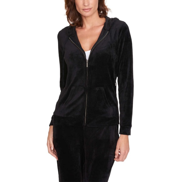 Gloria Vanderbilt Tops - Gloria Vanderbilt Ladies' Soft Velour Jacket